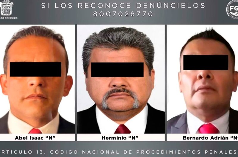 Fiscalía del Edomex identifica a célula de policías dedicados al